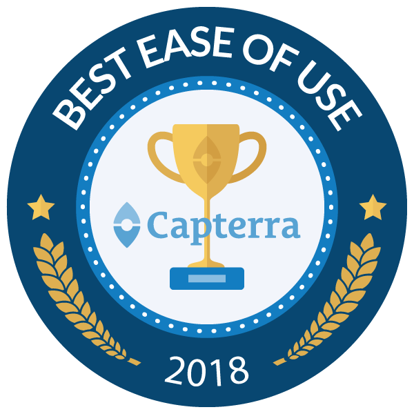 Capterra ease of use badge